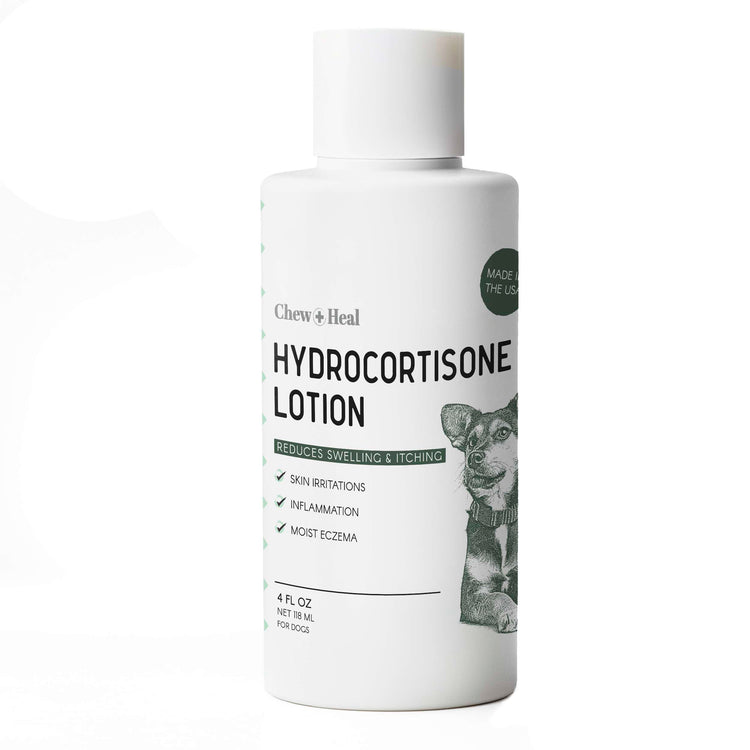 Chew & Heal - Hydrocortisone Lotion for Dogs 8oz- 250gm