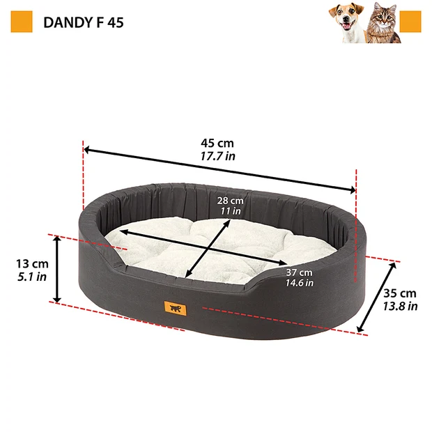 Ferplast - Dandy 45 Cush