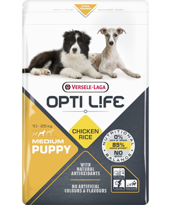 Versele-laga - Opti life - Puppy Medium -12.5kg