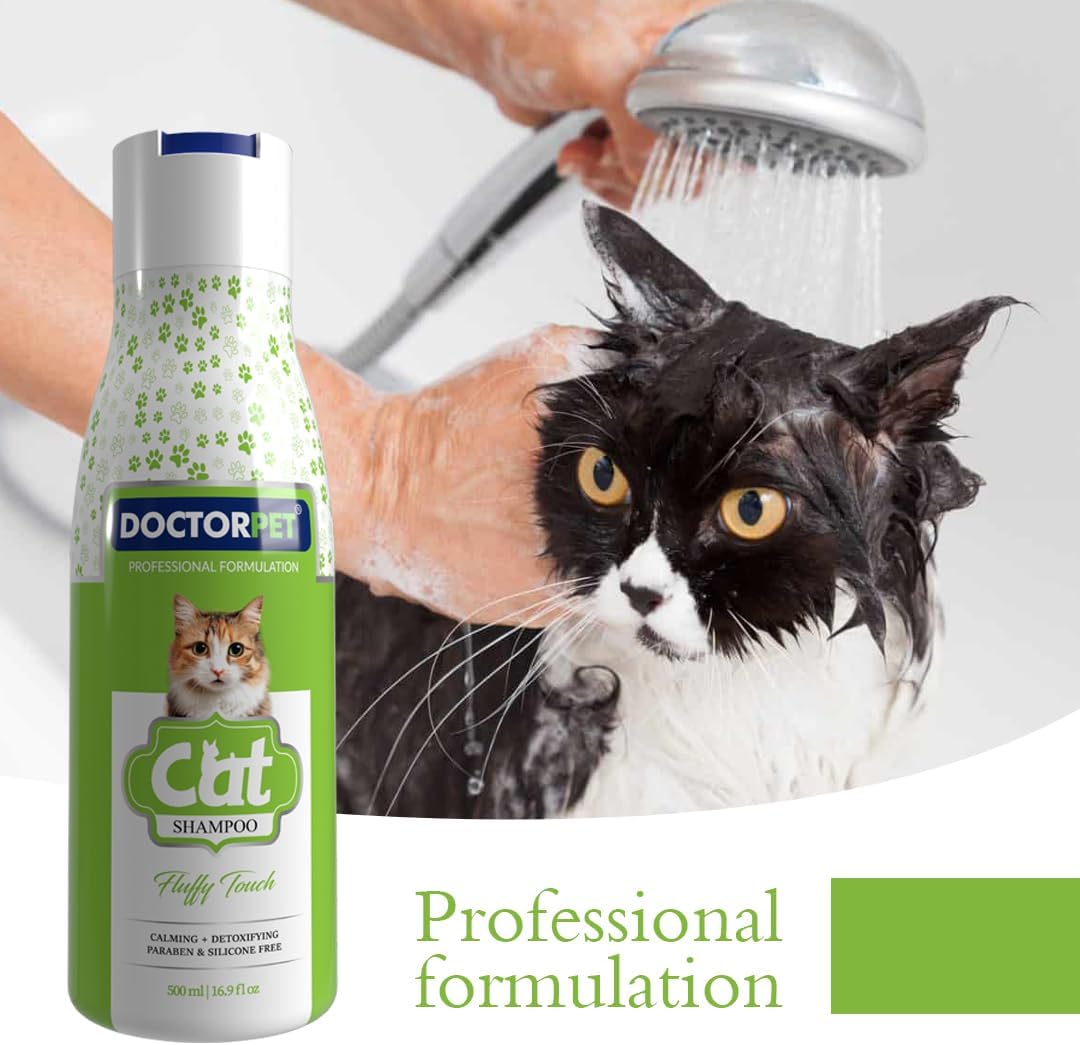 Doctor Pet Fluffy Touch Cat Shampoo - 500 ml