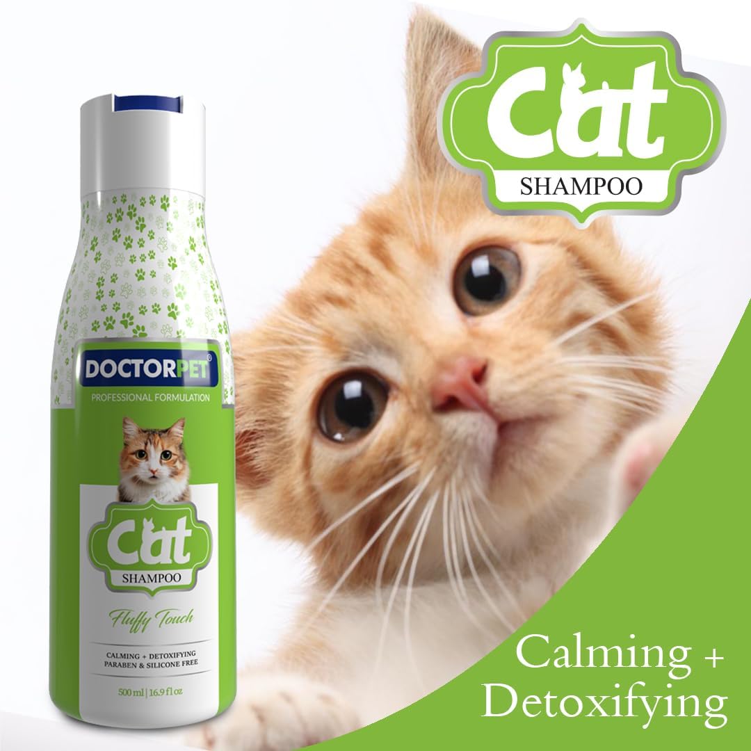 Doctor Pet Fluffy Touch Cat Shampoo - 500 ml