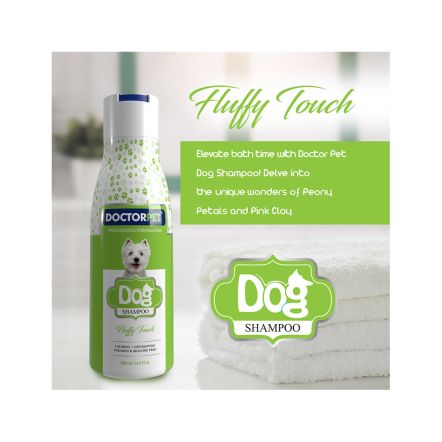 Doctor Pet Fluffy Touch Dog Shampoo - 500 ml