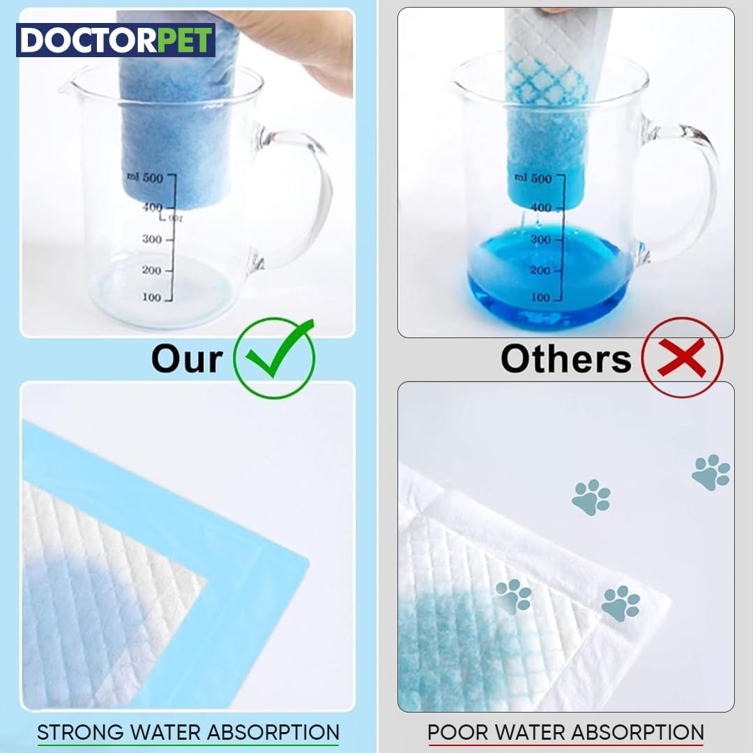 Doctor Pet Lavender Training Pads - 40ct - Large - 60 x 60 cm