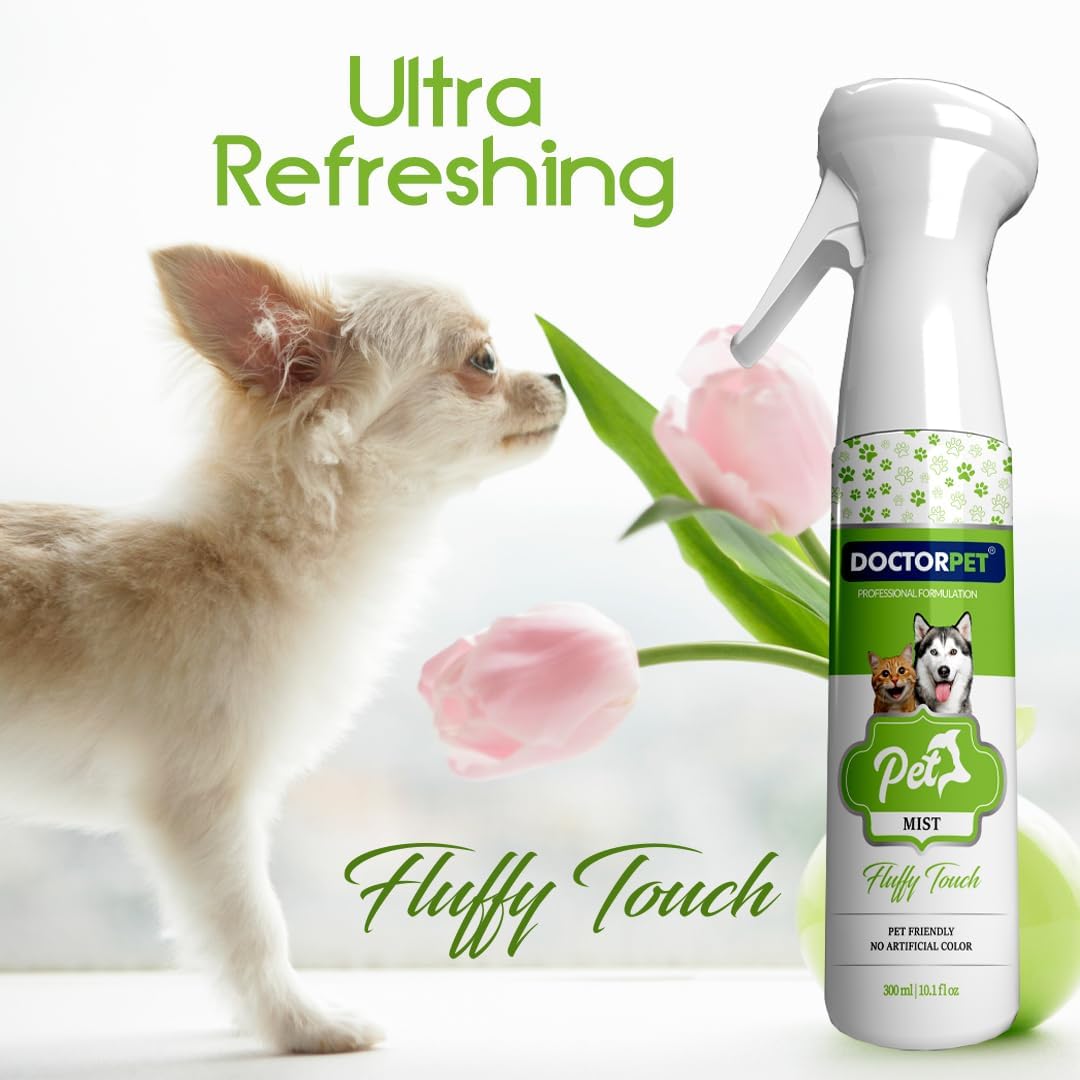 Doctor Pet Mist Fluffy Touch Spray for Dogs and Cats - 300 ml