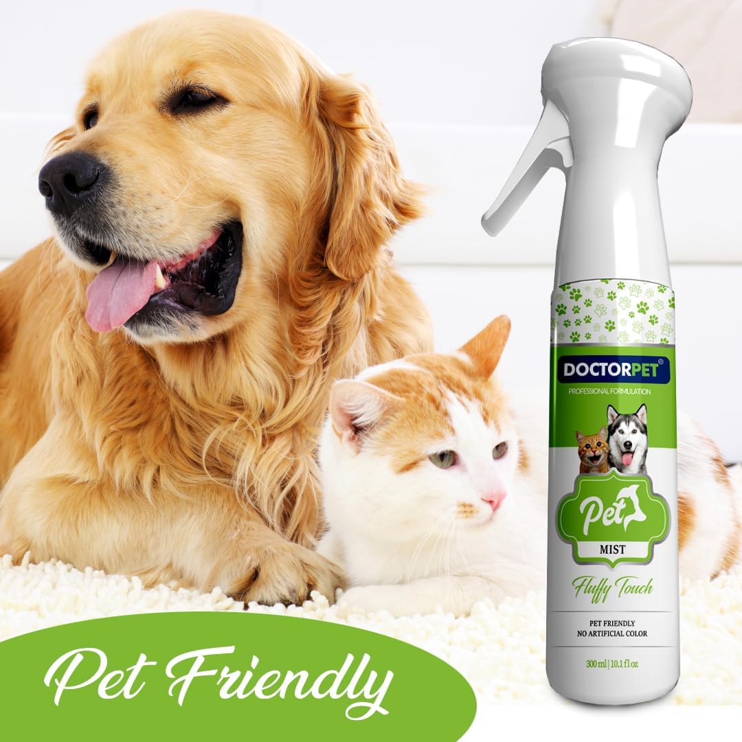 Doctor Pet Mist Fluffy Touch Spray for Dogs and Cats - 300 ml