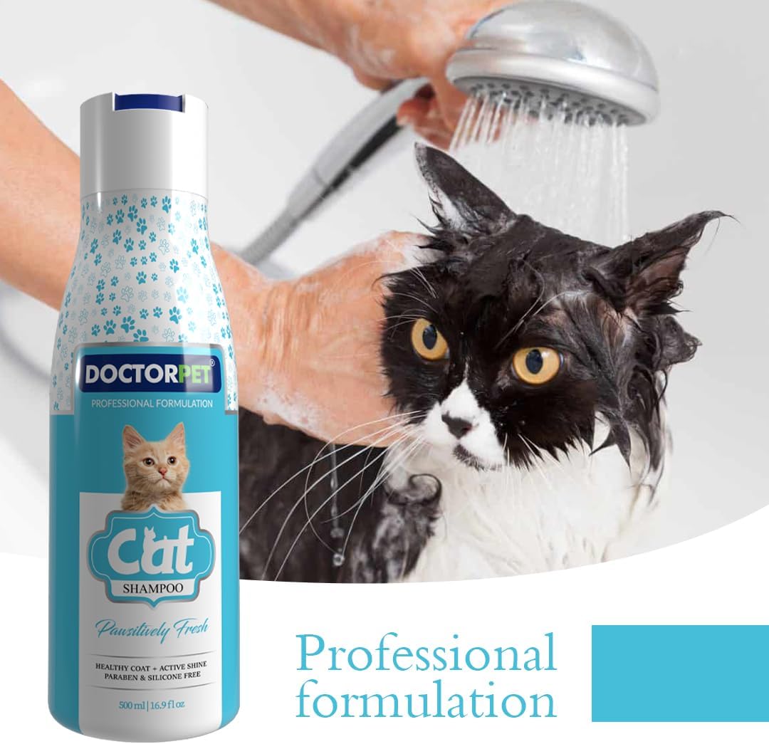 Doctor Pet Pawsitively Fresh Cat Shampoo - 500 ml