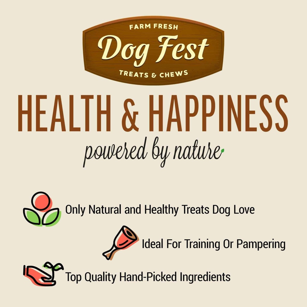 Dog Fest Flavor Braids With Chicken, Duck And Fish 90g