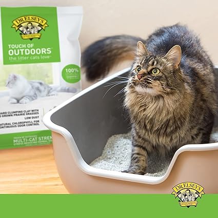 Dr Elseys Touch of Outdoors Litter Box, 20 lb- CAT LITTER