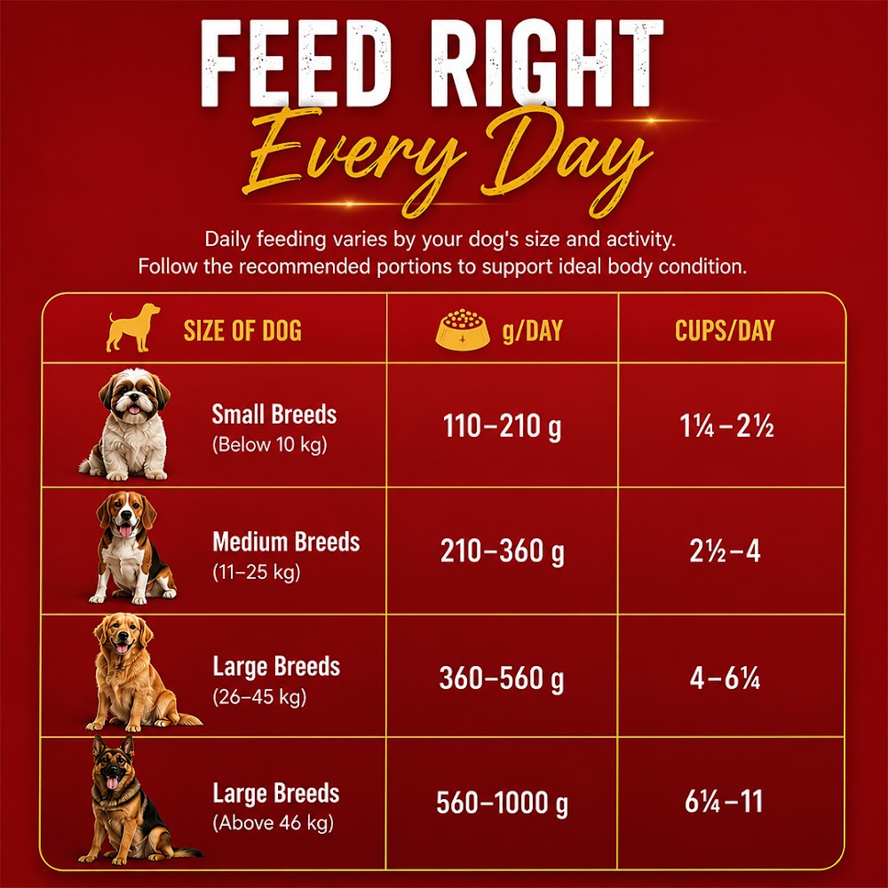 Drools Chicken and Egg Adult Dog Food, 3kg with Free 1.2kg