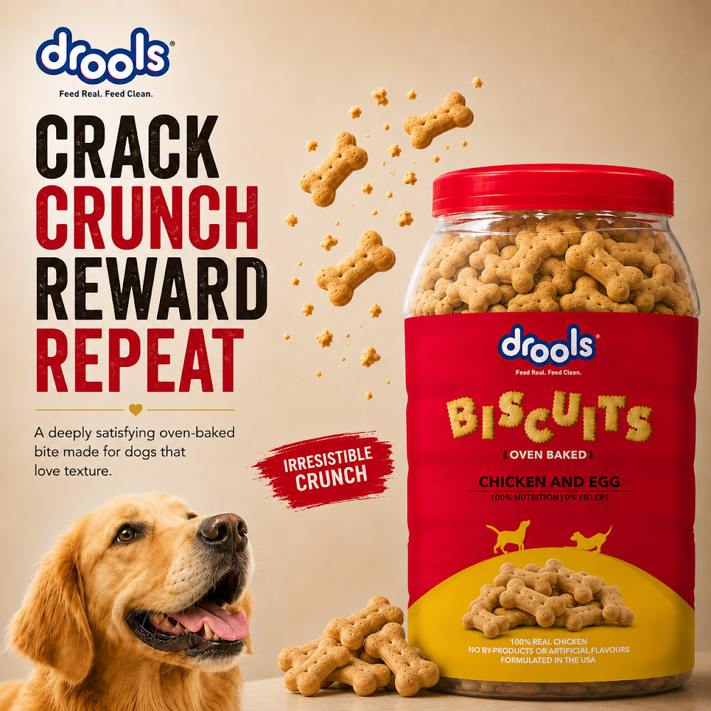 Drools Chicken and Egg Biscuit 800g
