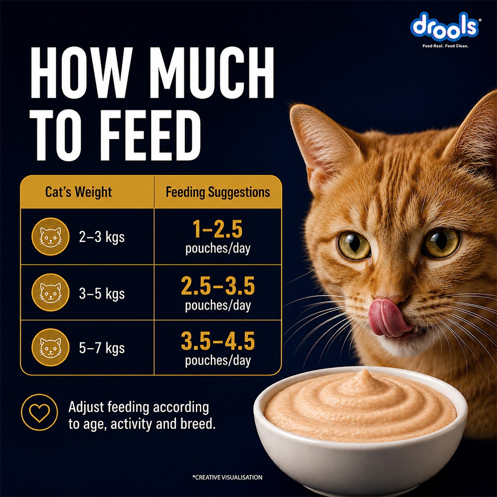 Drools Chicken Mousse Cat 80gm (5+1) Pc