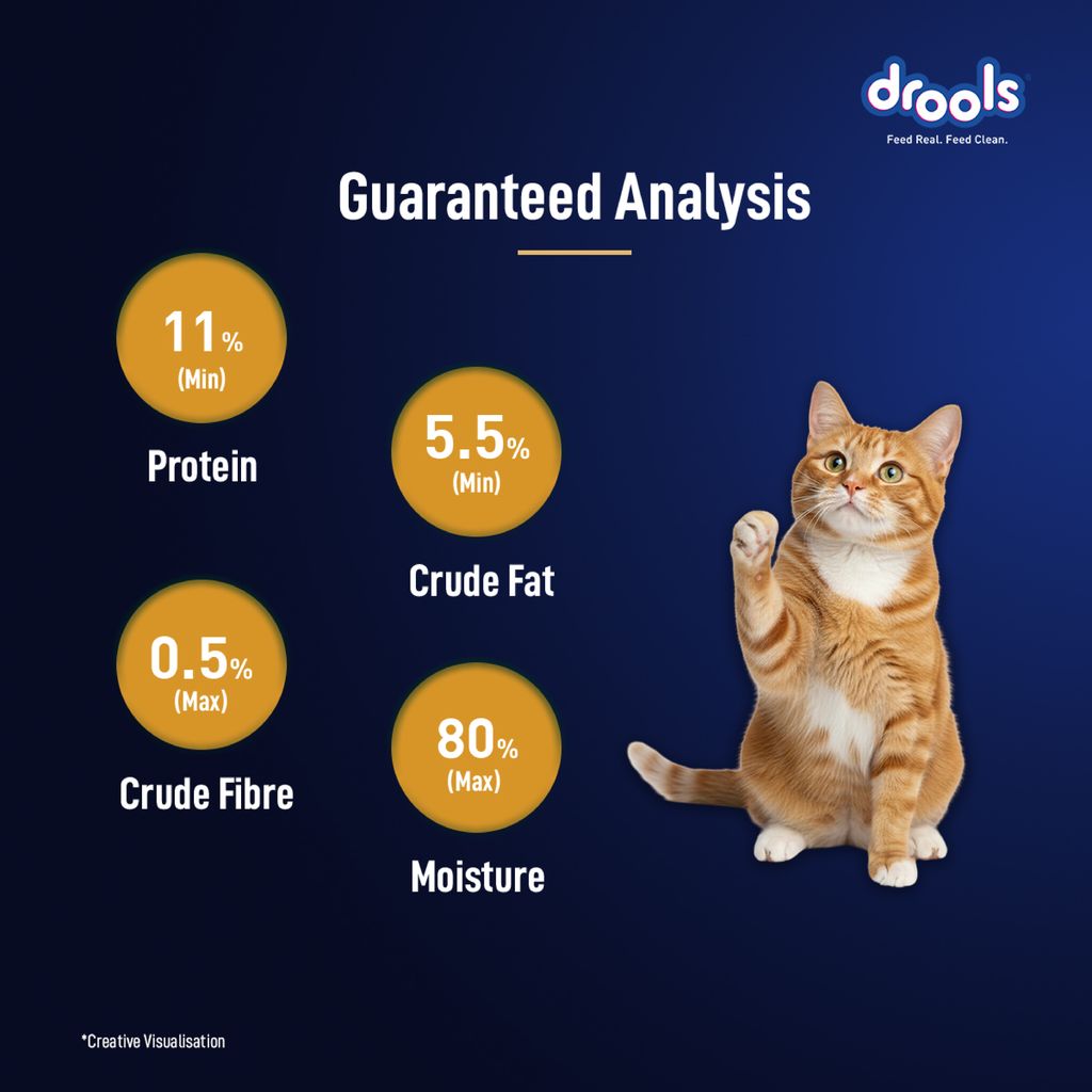Drools Chicken Mousse Cat Wet Food 80gm