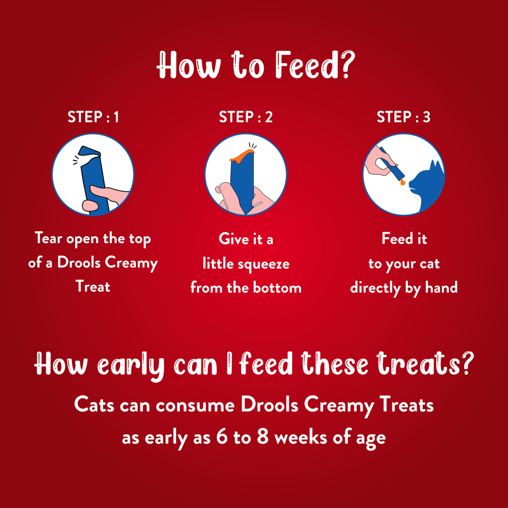 Drools Creamy Chicken Cat Treats 5x15g (75gm)