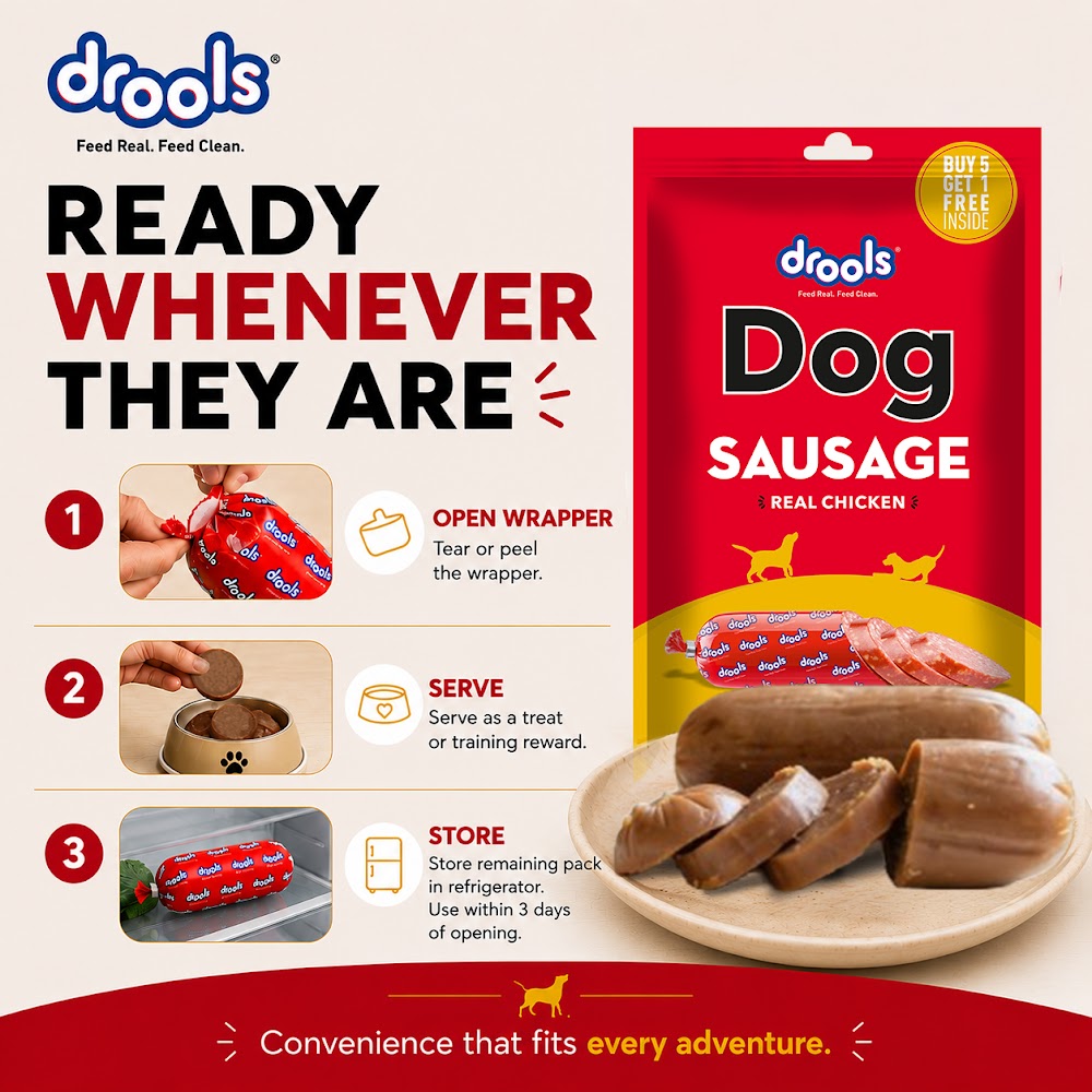 Drools Dog Sausage 5pcs