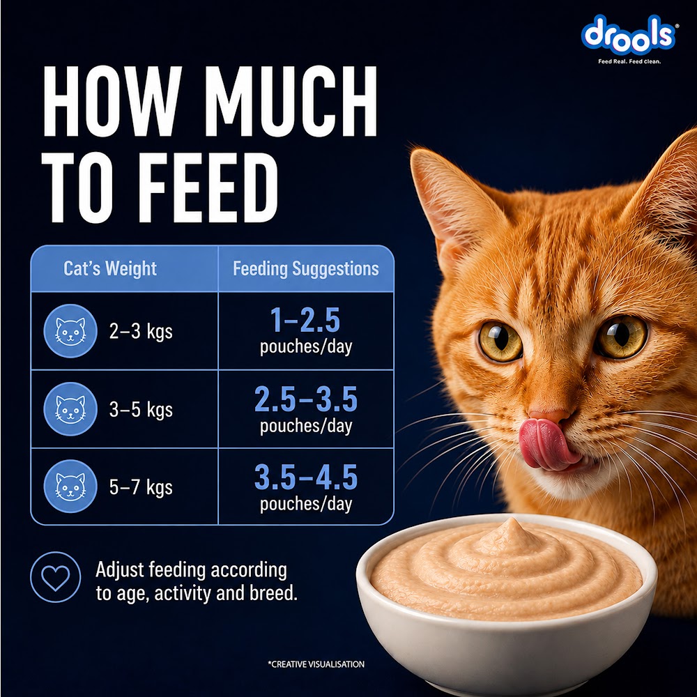 Drools Ocean Fish Mousse Cat 80gm(5+1)Pc