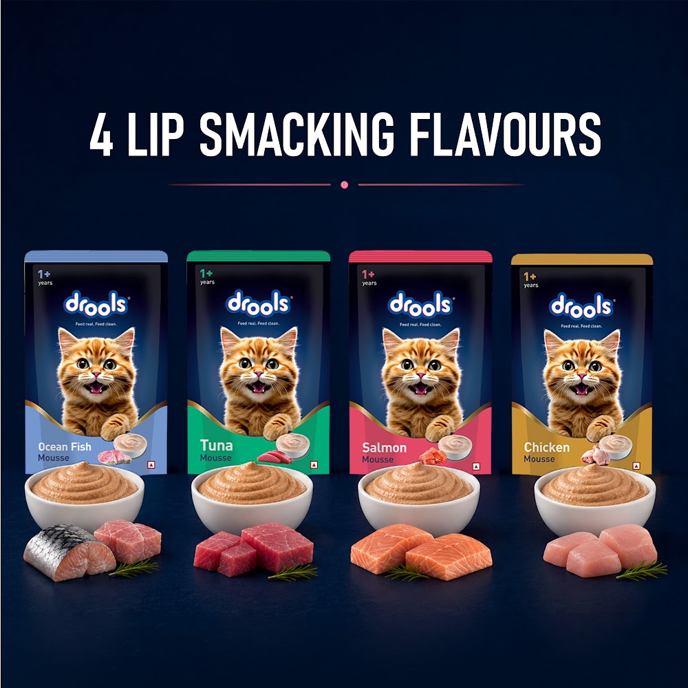 Drools Ocean Fish Mousse Cat 80gm(5+1)Pc