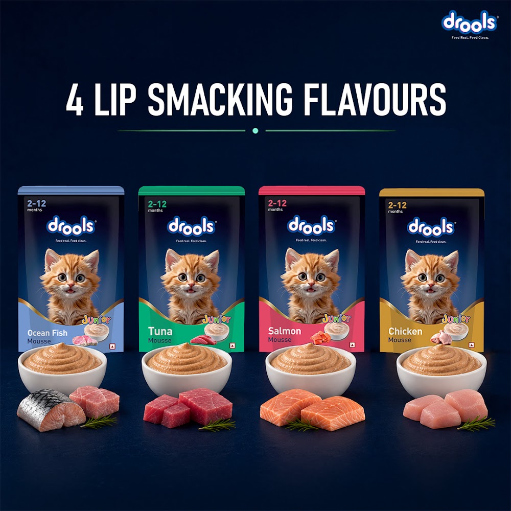 Drools Tuna Mousse Kitten 80gm (5+1) Pc