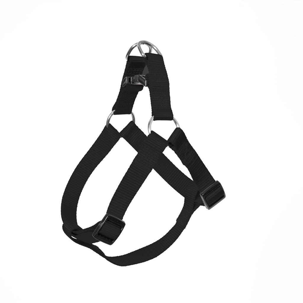 Duvo+ Nylon Step-In Harness Black 40-50cm/15mm