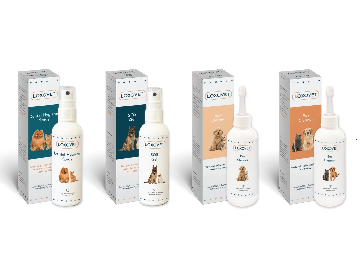 Loxovet Eye Cleaner for Dogs and Cats with Natural Ingredients (100 ml) - Made in Austria
