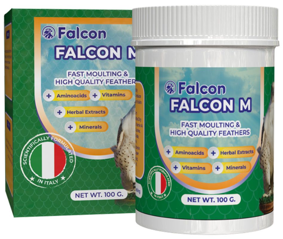 Geavet Falcon M (100 g) - Fast Moulting and high quality feathers