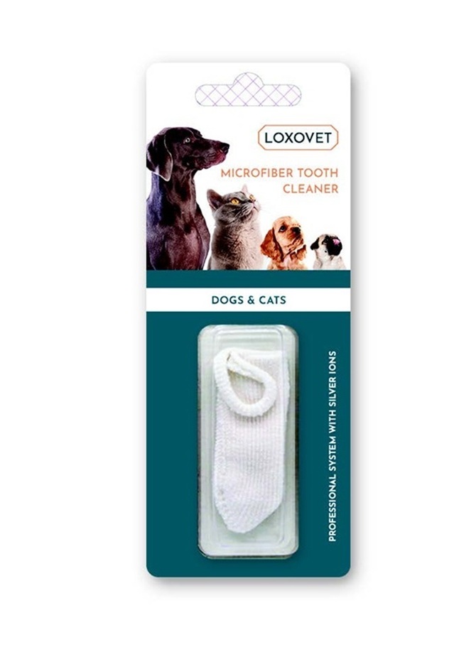 Loxovet Microfiber Tooth Cleaner