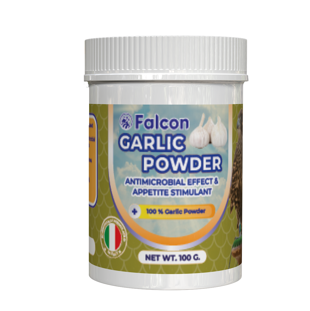 Geavet Falcon Garlic Powder (100 g) - Antimicrobial Effect and Appetite Stimulant