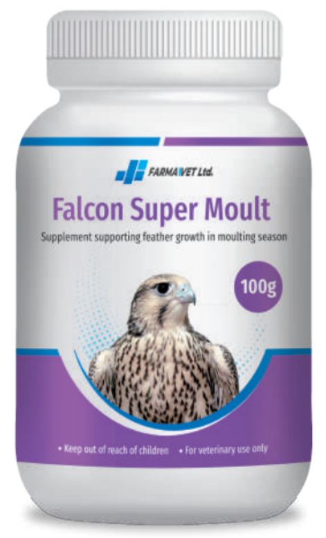 Farma Vet Falcon Super Moult (100 g) - Supplement supporting feather growth in moulting season