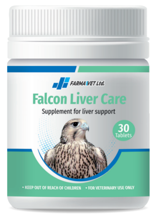Farma Vet Falcon Liver Care (30 T) - Supplement for Liver support