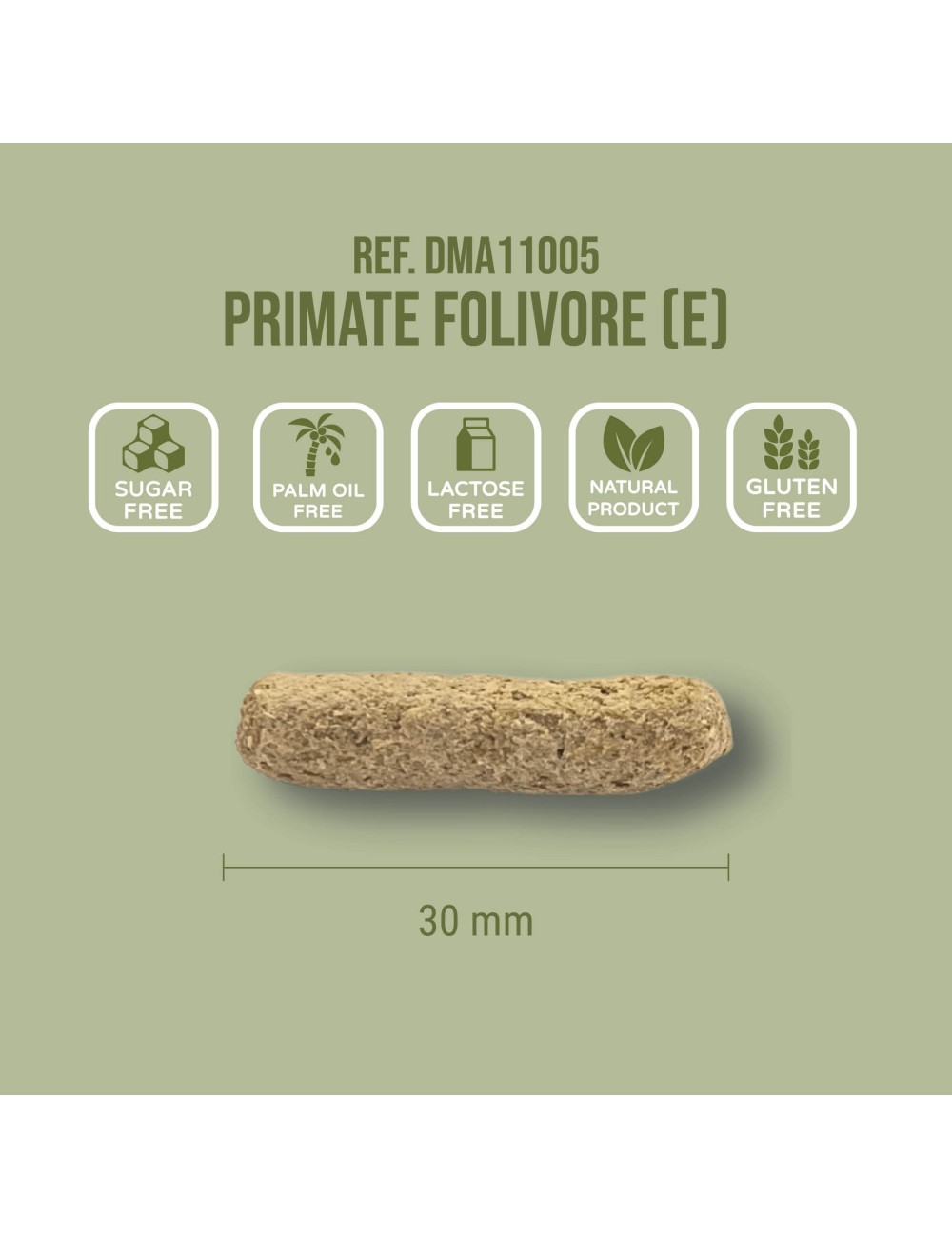 St Laurent Leaf Eater Primate (10 Kg) - Complete Extruded Pellet Diet for all Old and New World Leaf-eating Primates - Made in France