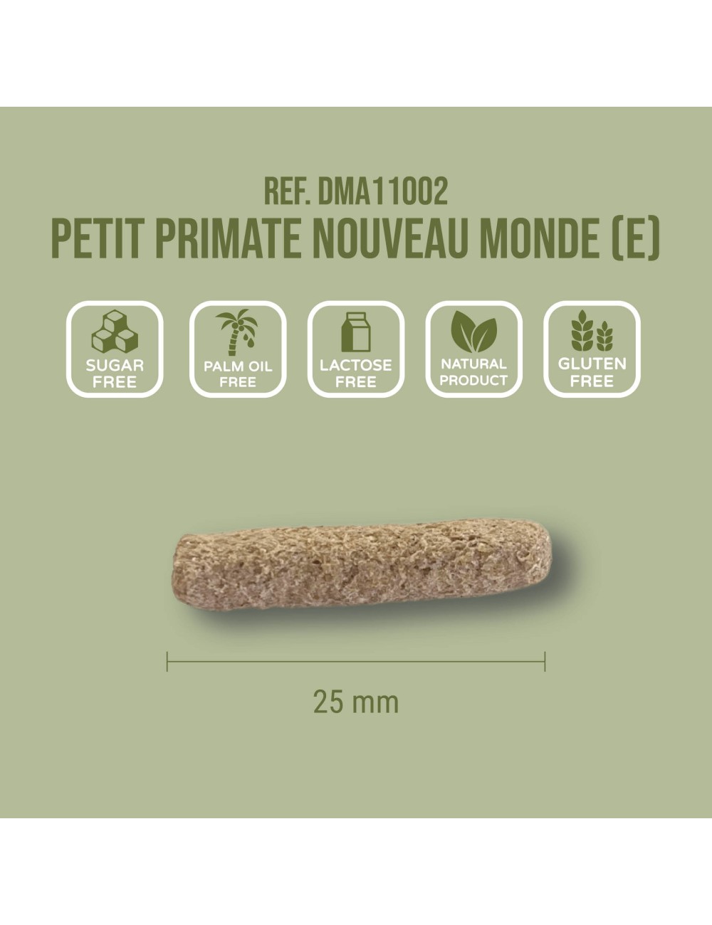 St Laurent Small New World Primate (10 Kg) - Complete Extruded Pellet Diet for Small New World Primates - Made in France