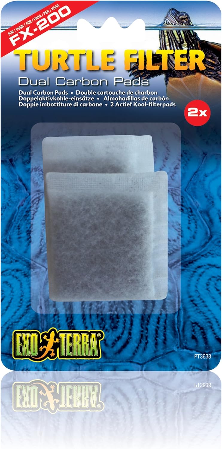 Exo Terra Carbon Pads, 2pcs for FX-200