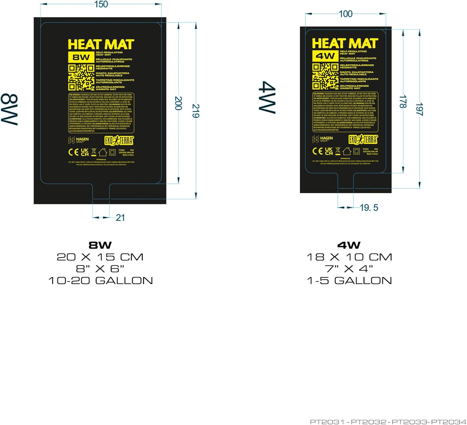 Exo Terra Heat Mat 8 W PTC