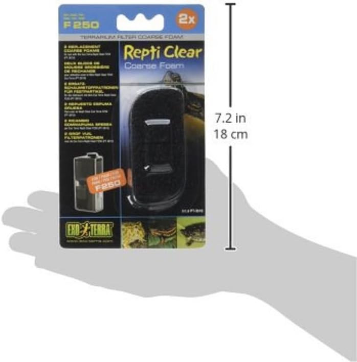 Exo Terra Repti Clear Coarse Foam, 2pcs for F250