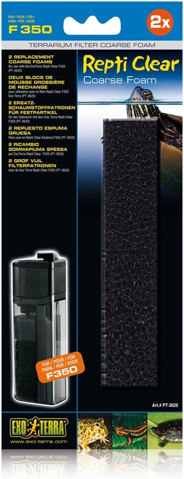 Exo Terra Repti Clear Coarse Foam, 2pcs for F350