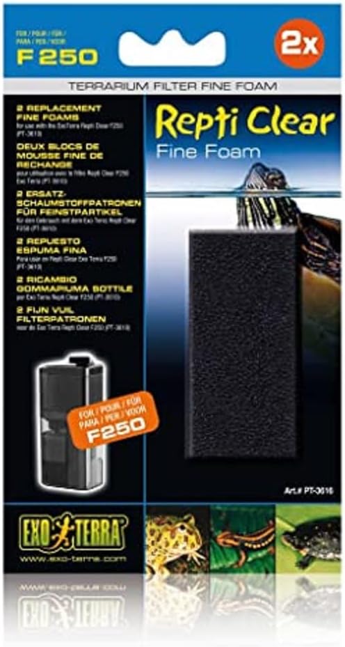 Exo Terra Repti Clear Fine Foam, 2pcs for F250