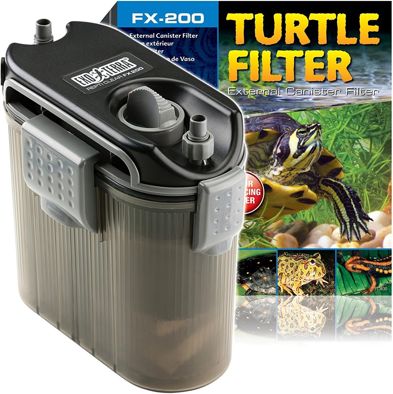 Exo Terra Turtle External Canister Filter FX-200