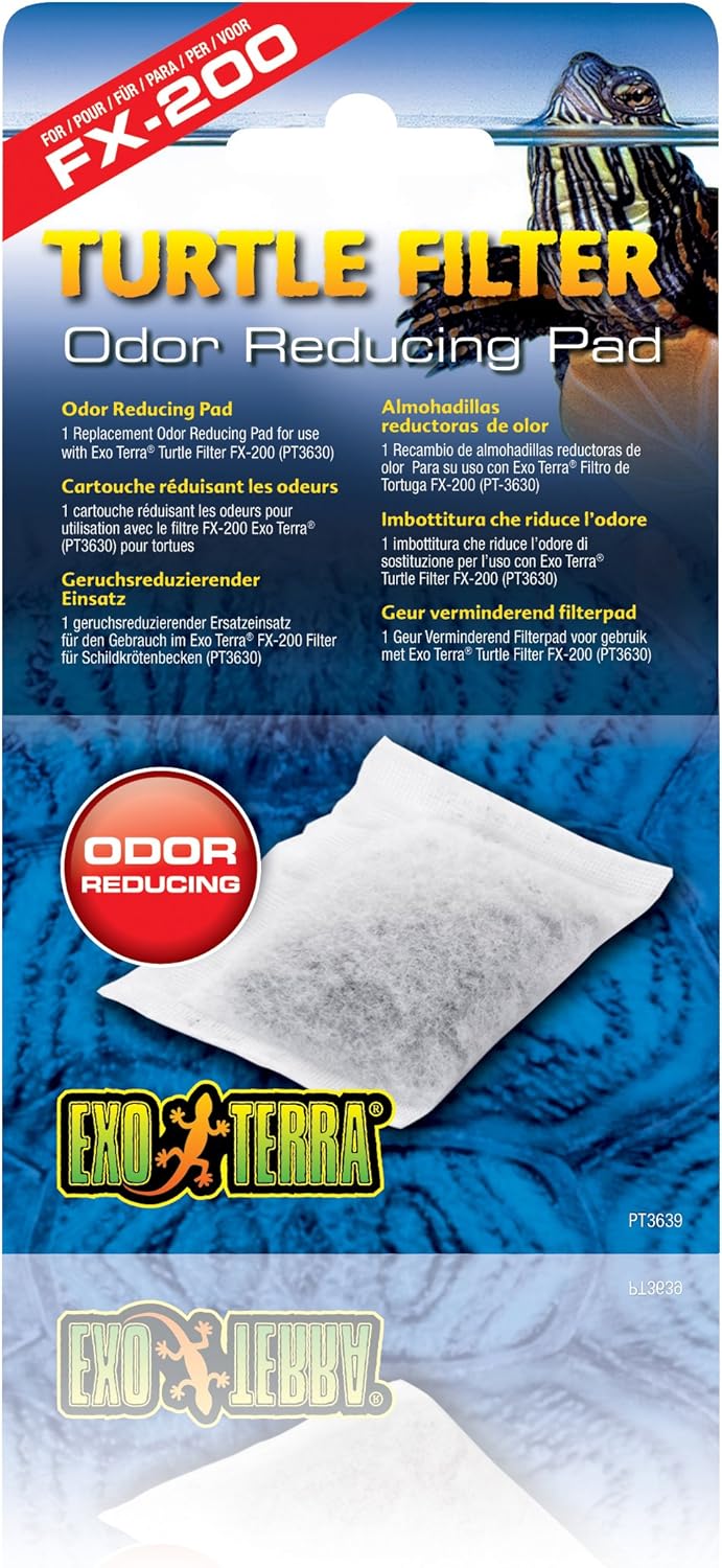 Exo Terra Turtle Filter Odor Reducing Pad, 1pc for FX-200
