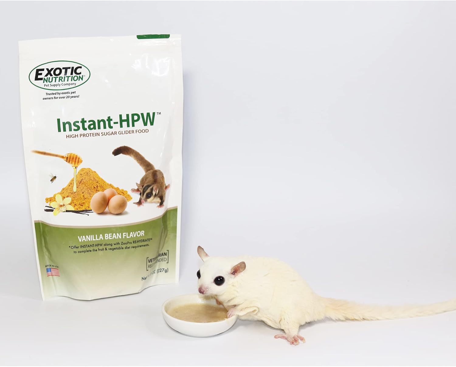 Exotic Nutrition Instant HPW Original Vanilla Bean 1 lb.