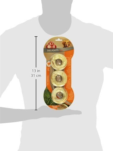 Expiring on- 01/02/2026 - 8in1 Delights Chicken Rings 3ct