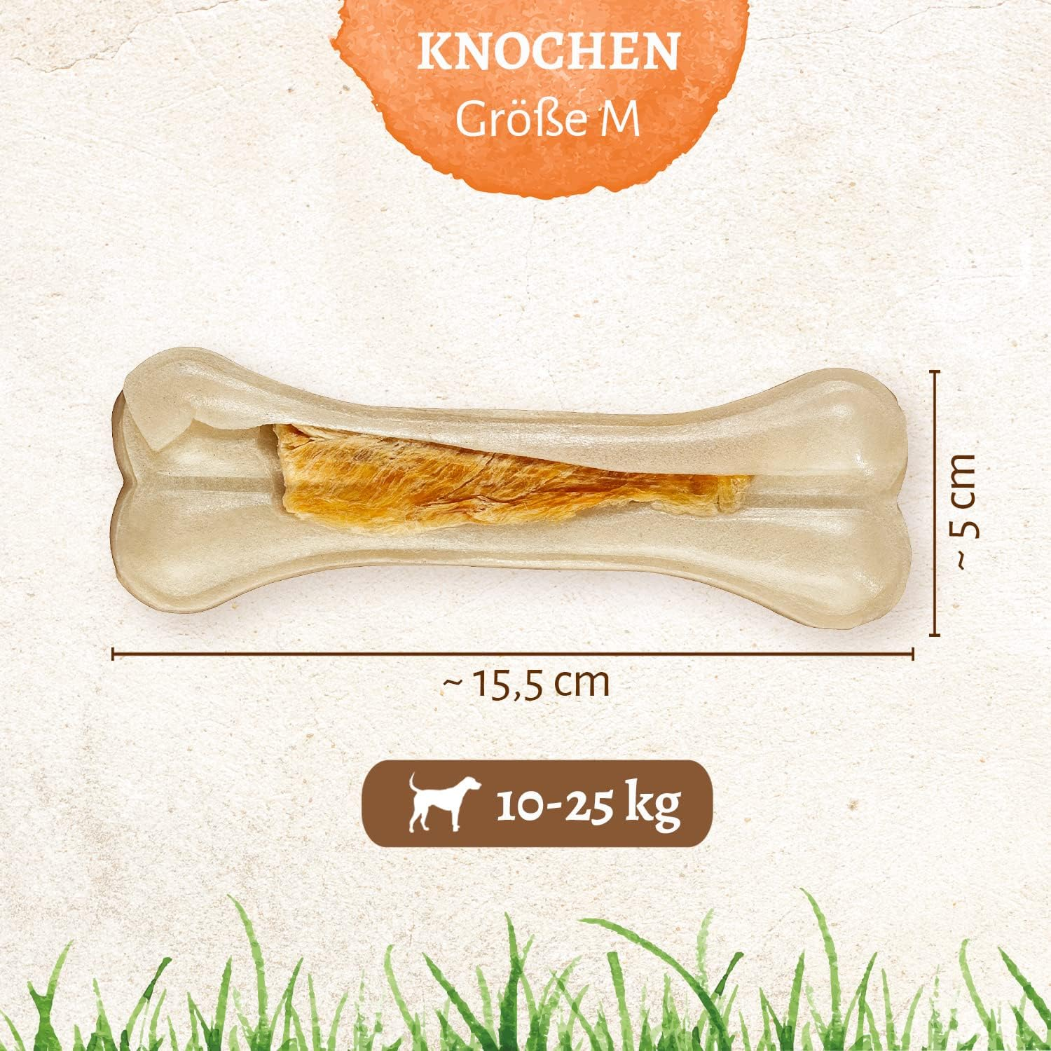 Expiring On-  01/02/2026- 8in1 Delights Chicken Strong Bone M 1Ct
