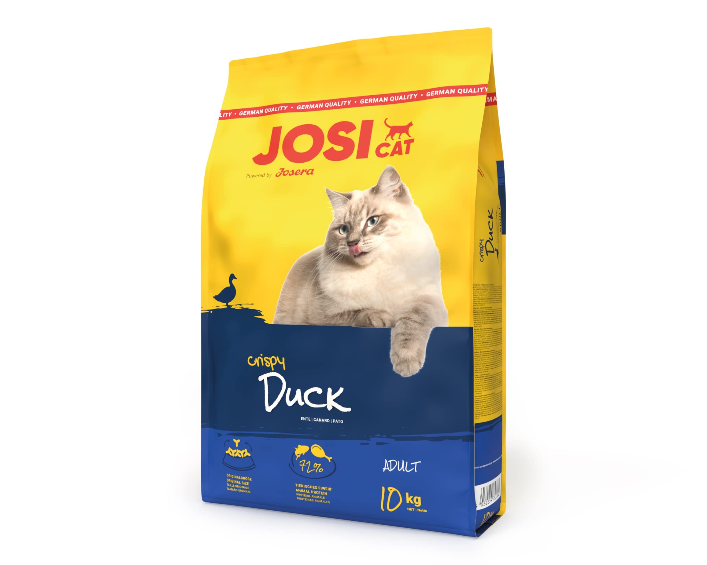 Expiring On- 10/04-  Josera Josi Cat Crispy Duck Dry Food - 10kg