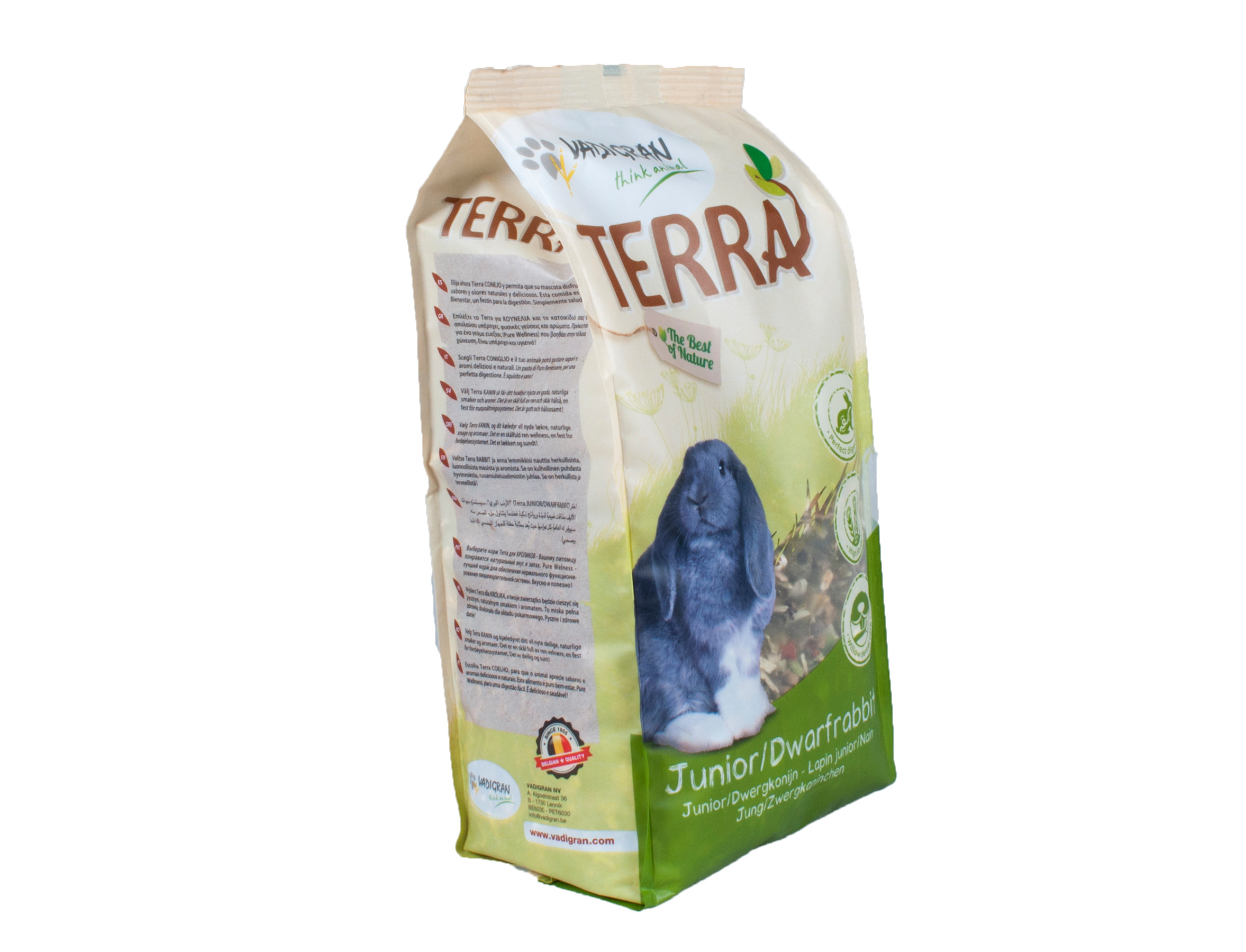 Expiring On- 12/06-  Vadigran Terra Junior & Dwarf Rabbit 1 kg