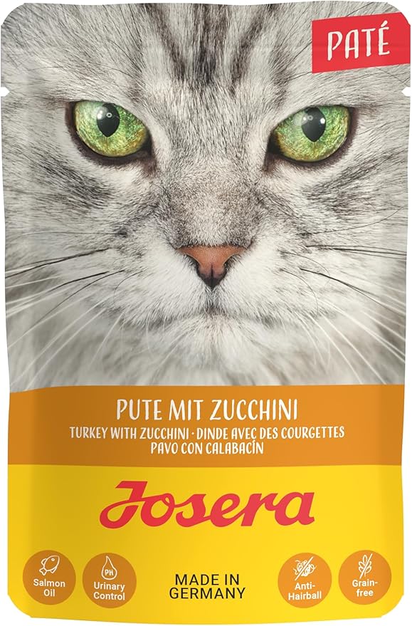 Expiring On-  15/02/2026- Josera Turkey with Zucchini Cat Wet Food 85g