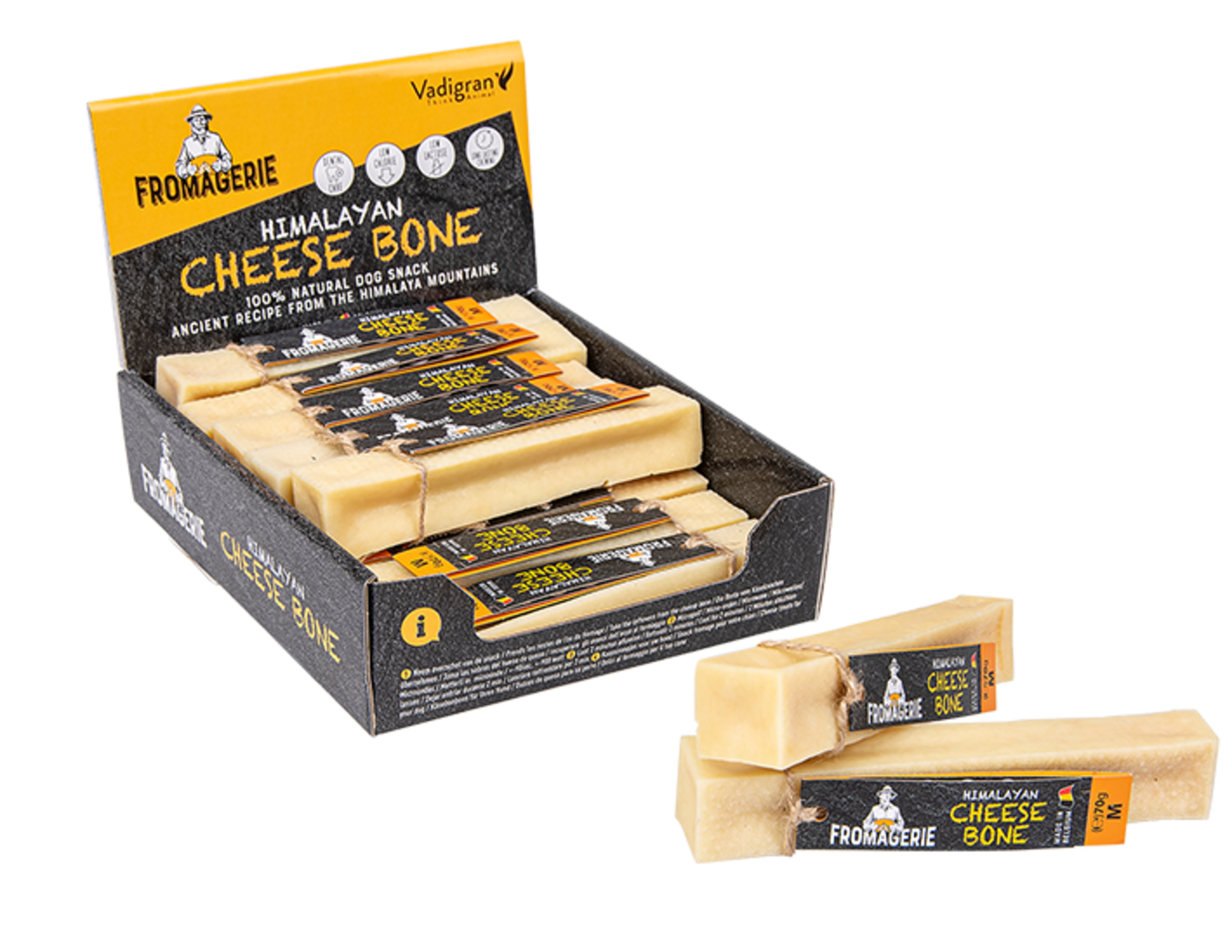 Expiring On- 20/03-  Vadigran Cheese Bone M - 70g