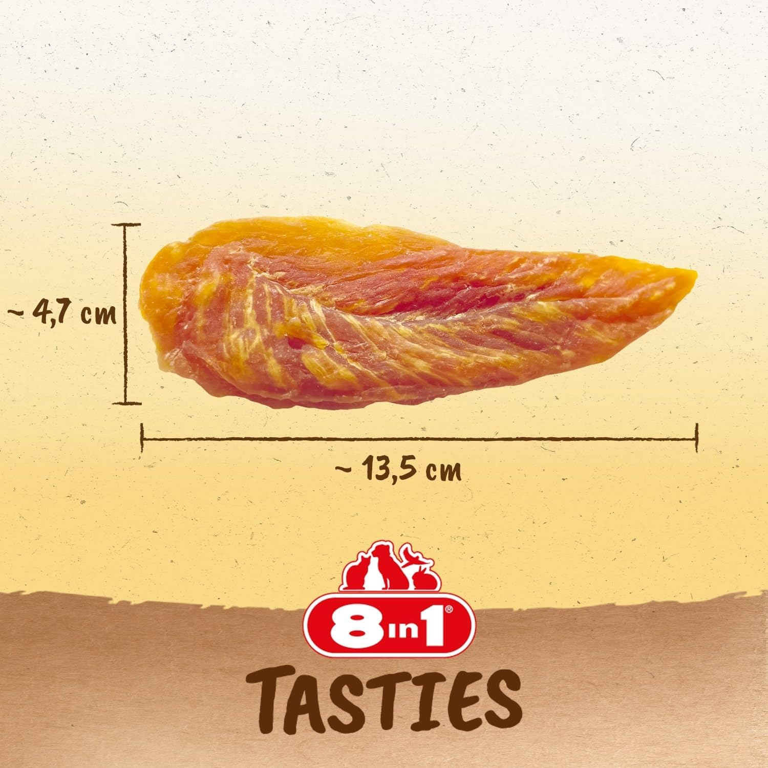 Expiring On-  22/02/2026- 8in1 Tasty Chicken Breasts 85g 32 XH