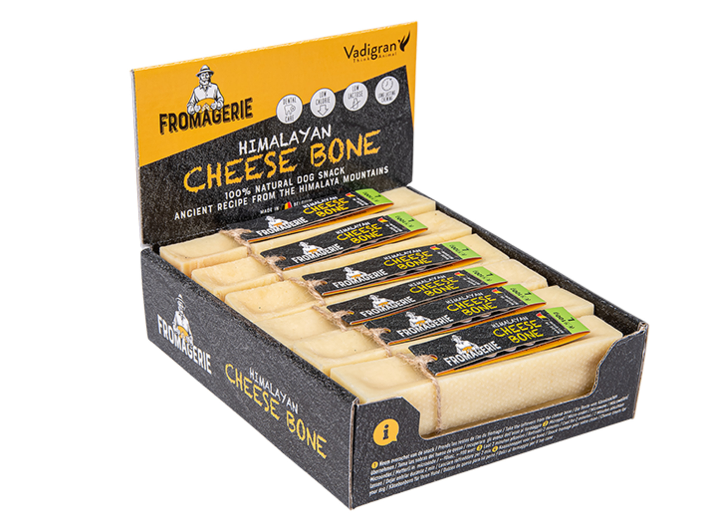 Expiring On-  27/02/2026- Vadigran Cheese Bone L - 100g