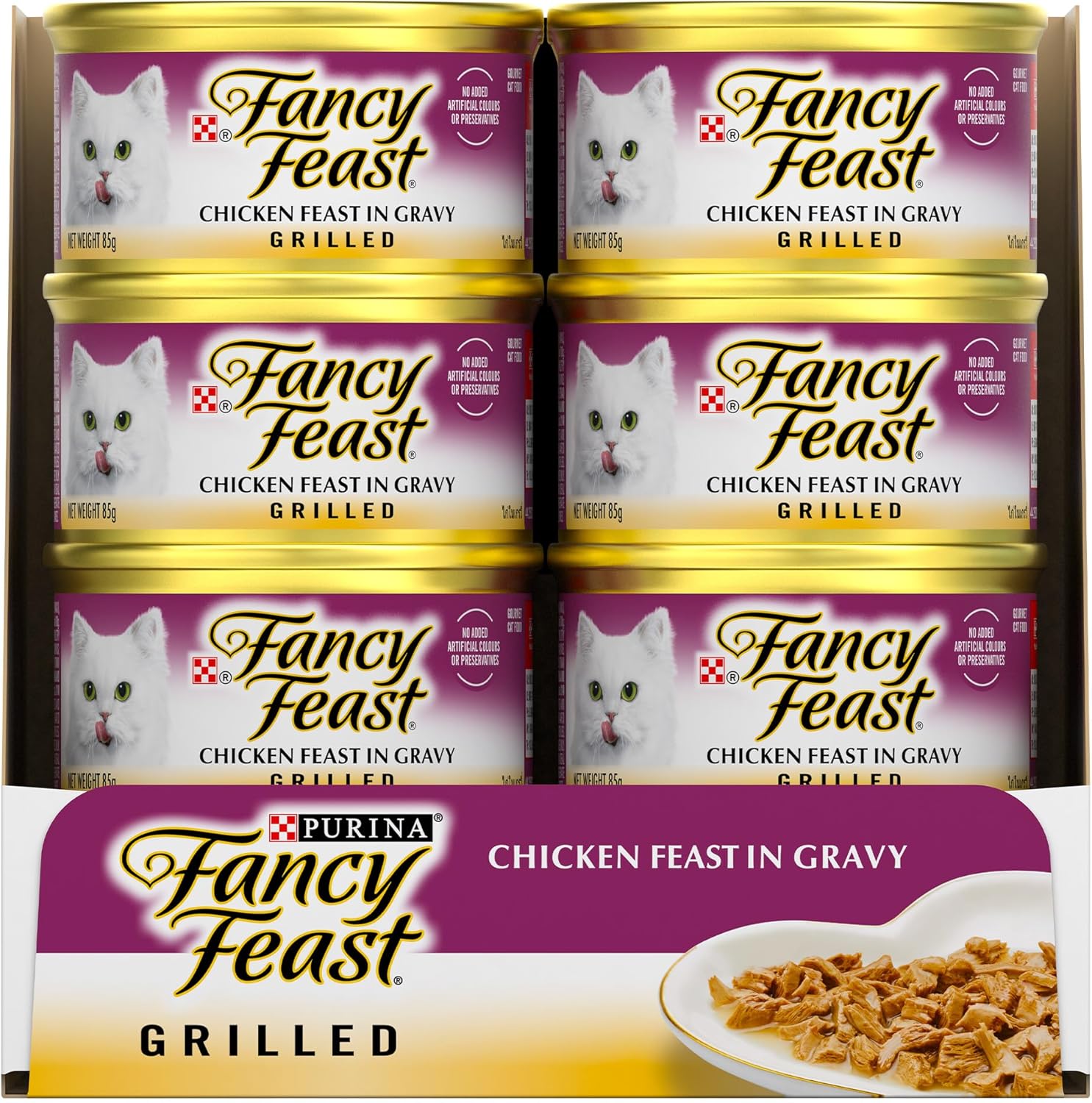 Fancy Feast Grilled Chicken 85g - Pack of 24