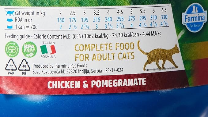Farmina N&D Cat Prime Chicken & Pomegranate 80g
