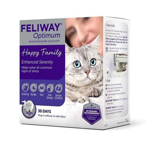 Feliway Optimum Diffuser & Refill 48ml