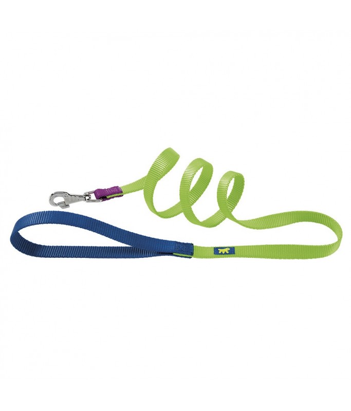 Ferplast Club Colours G Nylon Dog Leash[Color - Green, Dimension - 20mm x L 120cm